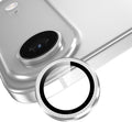 YWXTW Camera Lens Protector for iPhone Air, Individual Anti Scratch Metal Ring Tempered Glass Camera Screen Protector for iPhone Air Accessories, Case Friendly (Silvery) by YWXTW