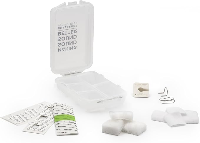 Bubblebee Mic Hiding Kit Compatible for RODE Lavalier II & RODE Wireless Pro Accessories - Microphone Hiding, Noise & Wind Reduction Dead Cat for Content Creators, Videographers & Filmmakers, White - Image 2