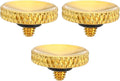 PATIKIL Camera Shutter Button, 3 Pack Soft Shutter Release Button Pure Copper Camera Button Knurled Suitable for Nikon for Fujifilm for Leica DSLR/SLR Camera, Golden by PATIKIL