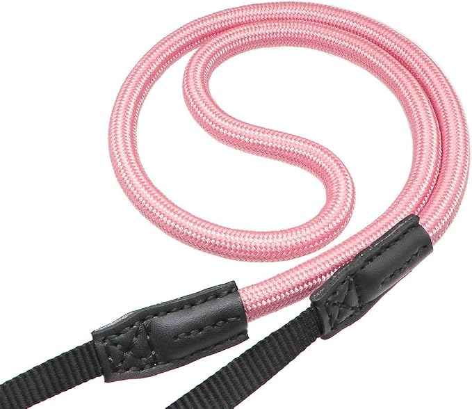 Quick Release Camera Neck Strap Shoulder Strap Belt for Mirrorless Digital Cameras Climbing Rope with Quick Release QD Loops Connector with O-Ring Adjustable Length 30-53inch Pink by HITHUT