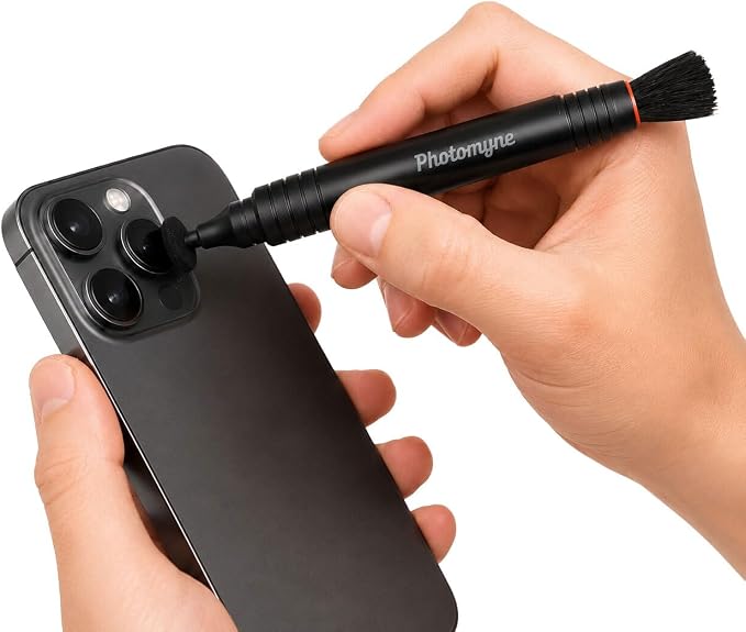 Camera Lens Cleaning Pen – Dual-Sided Multifunction Cleaning Brush for iPhone & Android Camera Lenses, Photo Scanning, DSLR Cameras & Optical Equipment - Image 2