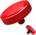 JJC Camera Soft Shutter Release Button for Fuji Fujifilm Leica Nikon Sony | Red Shutter Button for Fujifilm X100VI X-T50 X-T30 III II X-T5 X-E5 X-M5 X Half Leica Q3 M10 M9 Nikon Zf Df F3 Sony RX10 IV by JJC