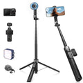 K&F CONCEPT 72" Selfie Stick for iPhone, Phone Tripod | Clip & Magnetic, Remote, 1s Open & Close, Compatible with iPhone 17-12 Osmo Pocket 4/3 Luna Ultra, X97C6 by KFCONCEPT