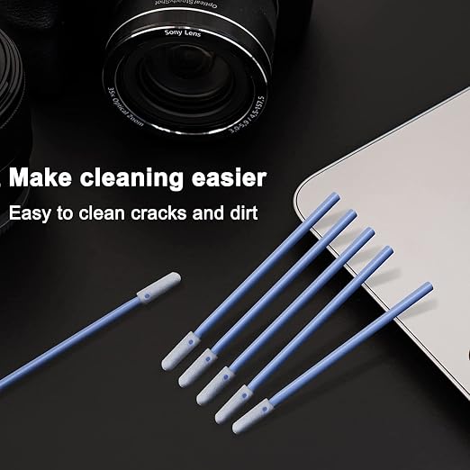 Wellgler's Foam Cleaning Swabs, Lint Free Foam Tip Swabs Kit,for DTF Printer Printhead Maintenance, Electronics, Gun Cleaning, Car Detailing and Cleanroom Use (4Types, 200 Pack) - Image 6
