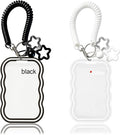 2 Pack Cute Photocard Holder Keychain,Kpop Photo Card Holder | Creative Photo Protector Keychain Accessories for Bus Card, Daily Display & Travel Decorations Gifts by Unknown