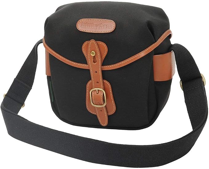 Billingham Hadley Digital Camera Bag (Black Canvas/Tan Leather) - Image 2