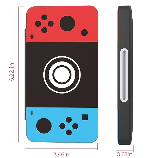 HEIYING Game Card Case Compatible with NINTENDO SWITCH 2 / Micro SD Cards | Portable Game Card Holder, Hard ABS Shell with Soft Silicone Lining, Dedicated Card Slots,Magnetic Closure for Easy Access - Image 5