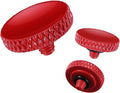 K&F CONCEPT Camera Shutter Button 3 PCS Red Quick Release Button Compatible with Fuji X-T5 X-T4 X-T30 X100VI X100V X-E4, Sony RX1RIII RX10VI RX10III RX100VII, Lei ca Q3 M10 M11, Compatible with Ni kon DF F3 by KFCONCEPT