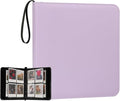 Large Polaroid Photo Album Binder, 240 Pockets. Lilac Purple | Fits Polaroid i-Type, 600, SX-70 and Instax Wide 3.5x4.25 films. Acid-free pages protect photos for long-term storage. by GoldbarleyDesign