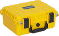 MEIJIA All Weather IP67 Waterproof Hard Camera Case,Hard Protective Case,Hard Case with Customizable Foam,Fit Use of Drones,Camera,Equipments,Pistols(Yellow,13.35 x11.63x5.98inches) by MEIJIA