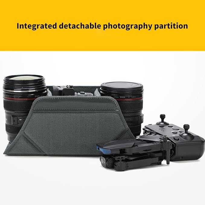 Shockproof Camera Storage Bag Removable Padded Insert Flexible Compartments Foldable Design Equipment Protecting - Image 7