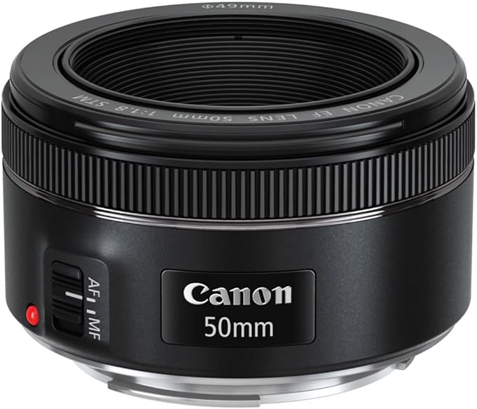Canon EF 50mm f/1.8 STM Lens, Black, Compatible with Canon EOS DSLR Cameras | Compatible with EOS DSLR Cameras - Image 6
