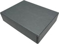 Lineco Museum Archival Storage Box, Drop Front, 9.75x12.75x3 in, Gray | Acid-Free with Metal Edge, Preserves Picture Longevity, Organize Photos, Newspapers, Prints, Documents, Crafts, DIY by Lineco
