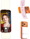 Ulanzi GL01 Magnetic Selfie Light LED Dual Fill for MagSafe iPhone 17 16 15 | Rechargeable Type-C 2700K-6500K Pocket Phone Light, Dual Sided Adjustable Brightness Phone Lighting for Vlog makeup Selfie by ulanzi