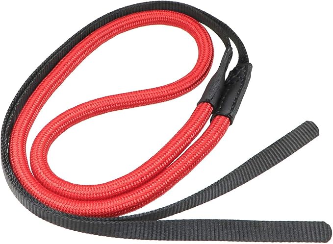 Quick Release Camera Neck Strap Shoulder Strap Belt for Mirrorless Digital Cameras Climbing Rope with Quick Release QD Loops Connector with O-Ring Adjustable Length 30-53inch Red - Image 4