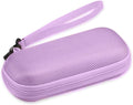 AGPTEK Carrying Case, EVA Zipper Carrying Hard Case Cover for MP3 Players | Storage Holder for Digital Voice Recorders, 3D Printing Pen, USB Cable, Earphones, Memory Cards, U Disk (Purple) by AGPTEK
