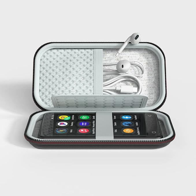 MP3 MP4 Player Case for Innioasis MP3 Player 4 inch Full Screen Touch G1 Music Player Fit for Earbuds, USB Cable, Memory Card - Image 2