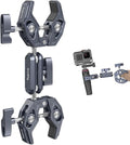 SMALLRIG Super Clamp Arm, Double Clamp Mount | Max Load Capacity 3.5 kg, for Chair, Pole, Tripod, C Stand, Handlebar by SmallRig