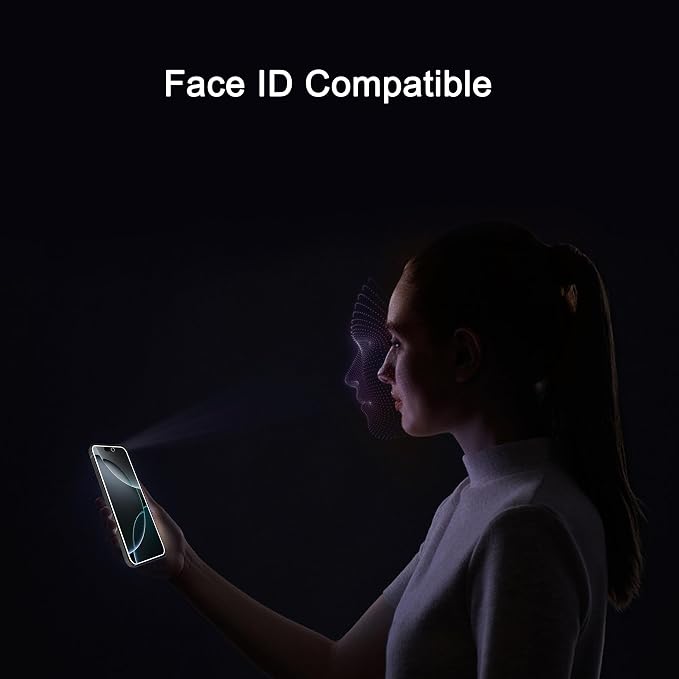 Ailun Privacy Screen Protector+Camera Lens Protector for iPhone 16 Pro Max | 3+3 Pack, 6.9 inch, Installation Frame, Dynamic Island Compatible, Anti Spy Tempered Glass - Image 6