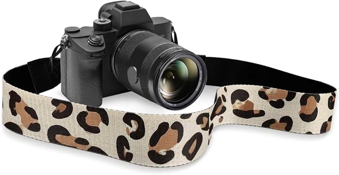 Coldinair Black Adjustable Camera Strap Universal Neck & Shoulder Soft Padded Strap for All DSLR Cameras,Binoculars by Coldinair