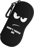 MoKo Sunglasses Soft Case Ultra Light Neoprene Zipper Eyeglass Case for Men Women by MoKo