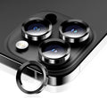 Camera Lens Protector for iPhone 16 Pro Max/16 Pro- Black | 9H Tempered Glass, Metal Individual Camera Cover, Accessories, Anti-drop, Case Friendly, HD Clear, Anti-Scratch by WumigooProducts