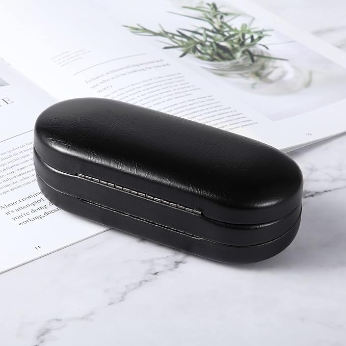 AITIME 2 in 1 Contact Lens and Glasses Case Combo,Contact Travel Case Kit | Double Sided Eye Contact Case with Remover Tool,Storage Organizer Accessories,Cute Eyeglasses Case with Contact Holder - Image 3