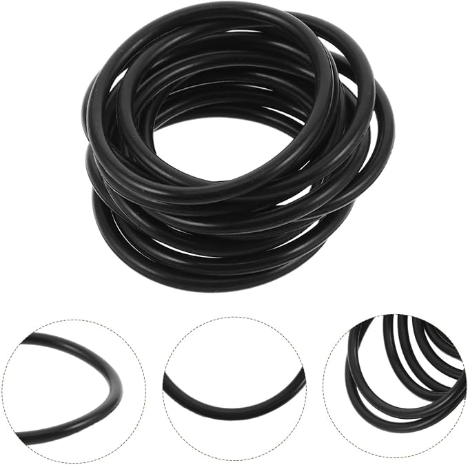 12Pcs Microphone Shock Mount Bands Elastic Anti-Vibration Rubber Rings for Condenser Microphone Holder Mic Vibration Rubber Ring Replacement for Studio Recording Broadcast Interviews - Image 8