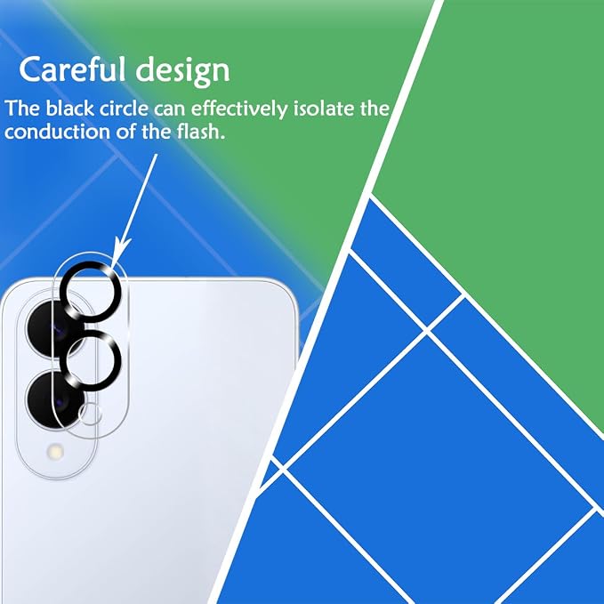 BIGFACE Galaxy S25 Edge Tempered Glass Screen Protector + Camera Lens Protector [2 + 2 Pack][Case Friendly][Anti-Scratch][Ultrasonic Fingerprint Unlock] HD Protective Film for Samsung Galaxy S25 Edge - Image 4