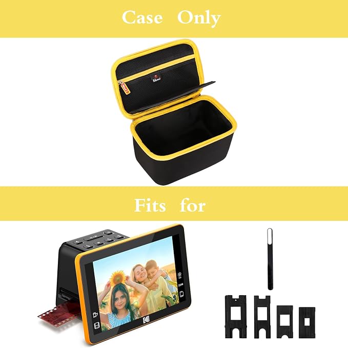 Mchoi Hard Case for Kodak Slide N SCAN Digital Film Scanner 7" Max RODFS70 - Waterproof Shockproof Protective Case for Film and Slide Scanner - Image 7