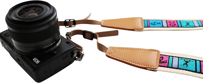UNIKSTRAP Original Design Personalized Adjustable Camera Strap Hieroglyphs, Fit for Canon Nikon Sony Olympus Interchangeable Lens Digital Camera/DSLR etc. - Image 3
