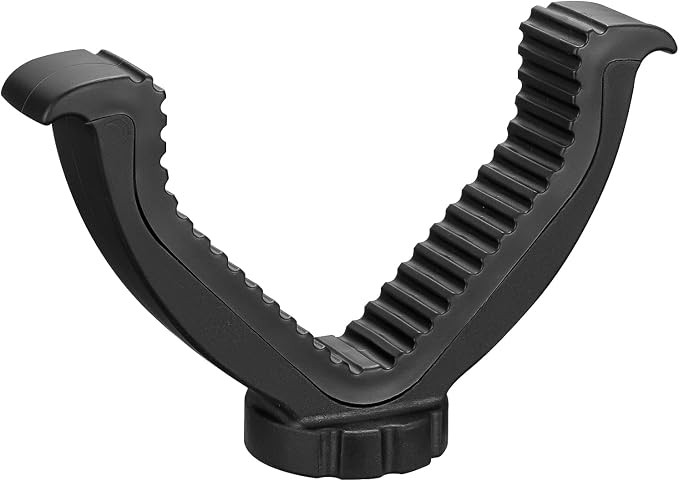 CVLIFE V Yoke Holder Shooting Rest Shooting Tripod Rifle Rest | Portable V Yoke Rest Mount Tripod for Rifle Shooting V Yoke Head for Outdoors Activities - Image 2