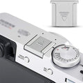Camera Hot Shoe Cover for Fujifilm XT30III XM5 X100VI X100V XE4 XS20-Silver | Camera Hotshoe Protector Cap,for Fujifilm X Half XT5 XT4 XT3 XT2 GFX 100RF 50S II XH2 XH2S XT30II XT20 XT10 XS10 X100F X100T by JJC