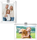 2Pcs Car Visor Photo Clip for Magnetic Car Picture Holder for 3 Inch Photos,Car Visor Picture Holder,Personalized Car Accessories with Clips for Easy Display by Duwai