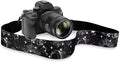 Coldinair Black Adjustable Camera Strap Universal Neck & Shoulder Soft Padded Strap for All DSLR Cameras,Binoculars by Coldinair