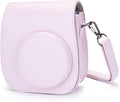 Phetium Mini 13 Camera Case for Fujifilm Instax Mini 13 12 Camera-Pink | Mini Camera Protective Case,PU Leather Bag,Photo Storage Pocket,Adjustable Shoulder Strap,Magnetic Flip by Phetium