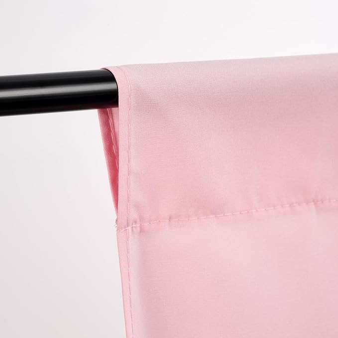 TRLYC Pink Photography Backdrops 10x10 FT Seamless Background for Studio | Pink Backdrop for Photoshoot Video Backgrounds Screen Party Wrinkle-free Polyester Non-Glare Rod Pocket Easy Setup - Image 2