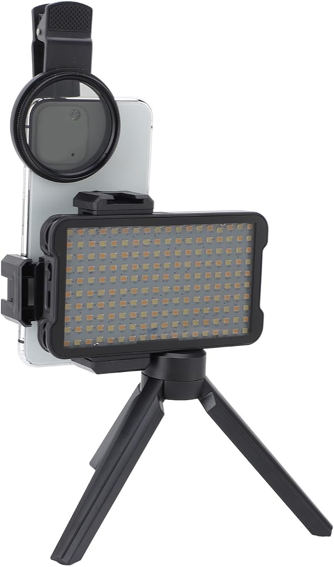Reduce Reflected Light Device, 52mm CPL Lens Filter, Rechargeable Fill Light for Photography, Live Streaming - Image 3