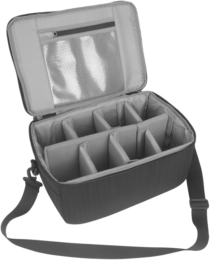 Koolertron Dslr Camera Insert Bag Purse Universal Liner Lens Pouch Partition Protective Cover Waterproof Sleeve for Cannon/Nikon/Sony (Black) by Koolertron