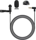 Lavalier Lapel Microphone Omidirectional Condenser Microphone for DJI Mic 2,Mic for Rode Wireless GO 2 / II Transmitters(Standard 3.5mm TRS Plug for DJI and for Rode) by NewTH