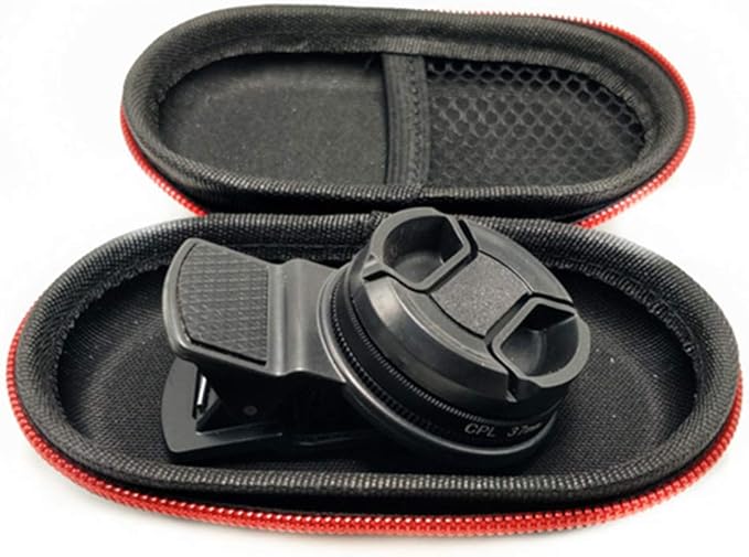 37mm CPL Phone Filter - Circular Polarizer Lens, Includes CPL Lens and Clip - Image 4