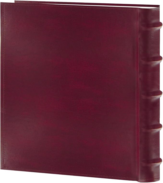 Pioneer Photo Albums 200-Pocket European Bonded Leather Photo Album for 4 by 6-Inch Prints, Brown - Image 2
