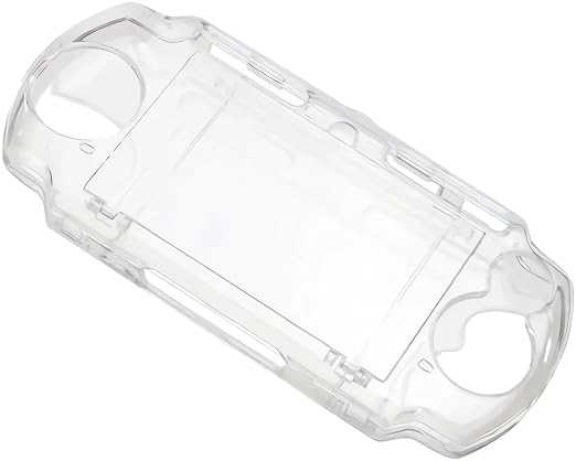CYSFETENA Clear Hard Case Cover Compatible with PSP 3000 /2000 - Replacement Transparent Slim Anti-Scratch PSP 3000 2000 Full Protective Crystal Clear Housing Case by Unknown