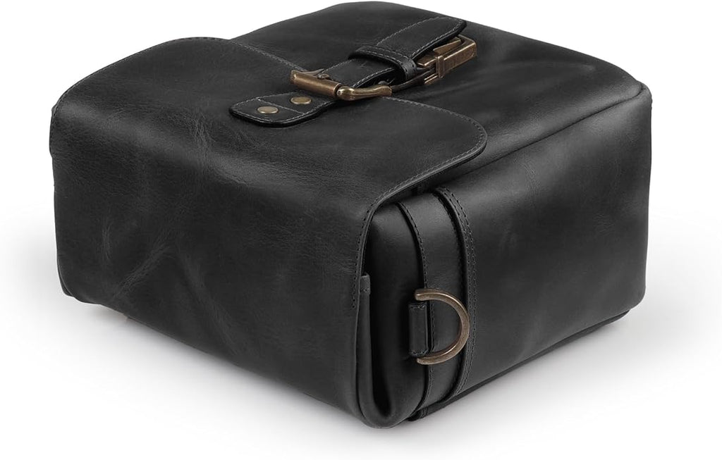 MegaGear Genuine Leather Camera Messenger Bag Mirrorless Portable electronic device cover - Image 6