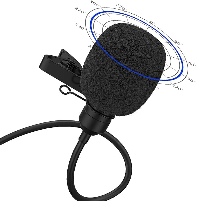MAONO UL10 USB Lavalier Microphone, 192kHz/24bit for Interview and Vlogging | Omnidirectional, Plug & Play for PC, Computer, Mac, Laptop, Conference Calls, YouTube Video, Dictation, Meeting, Recording - Image 8