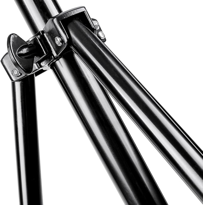 NEEWER Pro 9ft/260cm Spring Loaded Heavy Duty Light Stand | With 1/4" Screw, 5/8" Stud, for Video, Portrait and Photography Lighting - Image 4