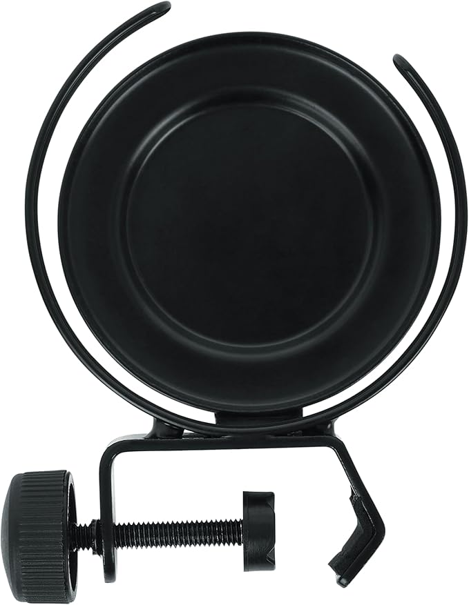 Gator Frameworks Clamp On Single Cup Holder for Mic Stands (GFW-SINGLECUP) | Holds a Single Cup/Beverage, Fits Cans & Plastic Cups, Can Mount to Drum Hardware - Image 6