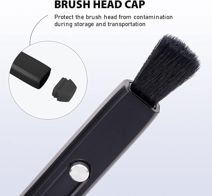 VSGO V-P01E Camera Lens Cleaning Pen with Carbon Tip and Retractable Brush | Dry, Liquid-Free Cleaning for Fingerprints and Smudges; Compact Format for Camera Bags and Travel - Image 4