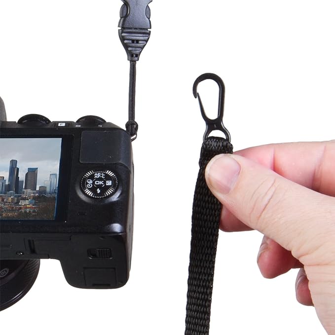 OP/TECH USA Soft Pouch – Compact digital camera case, lightweight accessories pouch, sleek neoprene sleeve for DSLR, perfect for backpacks & travel – durable protection in style D-Micro | Black - Image 6