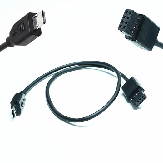 for DJI Ronin-S to Sony Camera Control Cable (MCC-Multi) 13.8in/35cm Extension Cord for Shutter Release Video Record Start/Stop & Focus Compatible with A7/A9/A7R/A7S/A6000/A6300/A6500/A1/ZV-1 Series by DYTDIEYINGTU